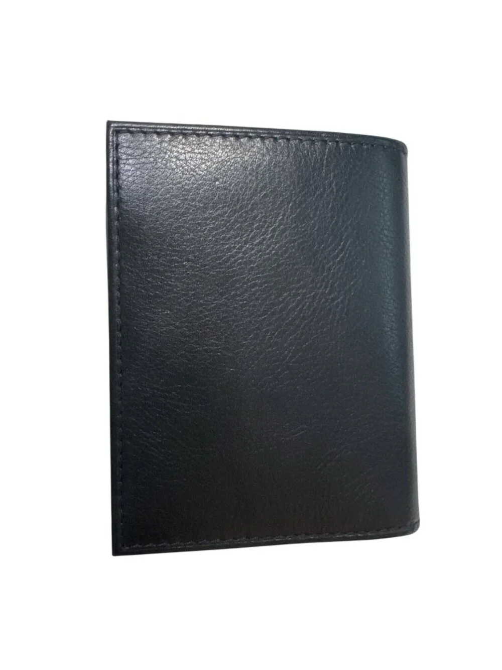 NWT Polo Ralph Lauren Pebbled Billfold w/ Window Wallet Black Size OS
